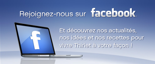 Rejoignez-nous sur facebook