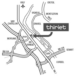 Plan Magasins Thiriet RIS ORANGIS