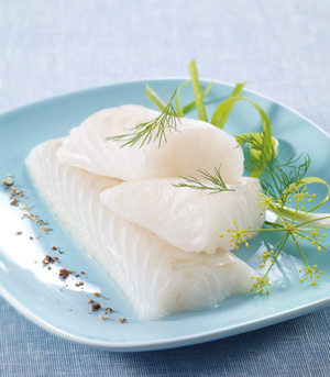 Filets de lingue coupés en portions surgelé, gamme Poissons Crustacés