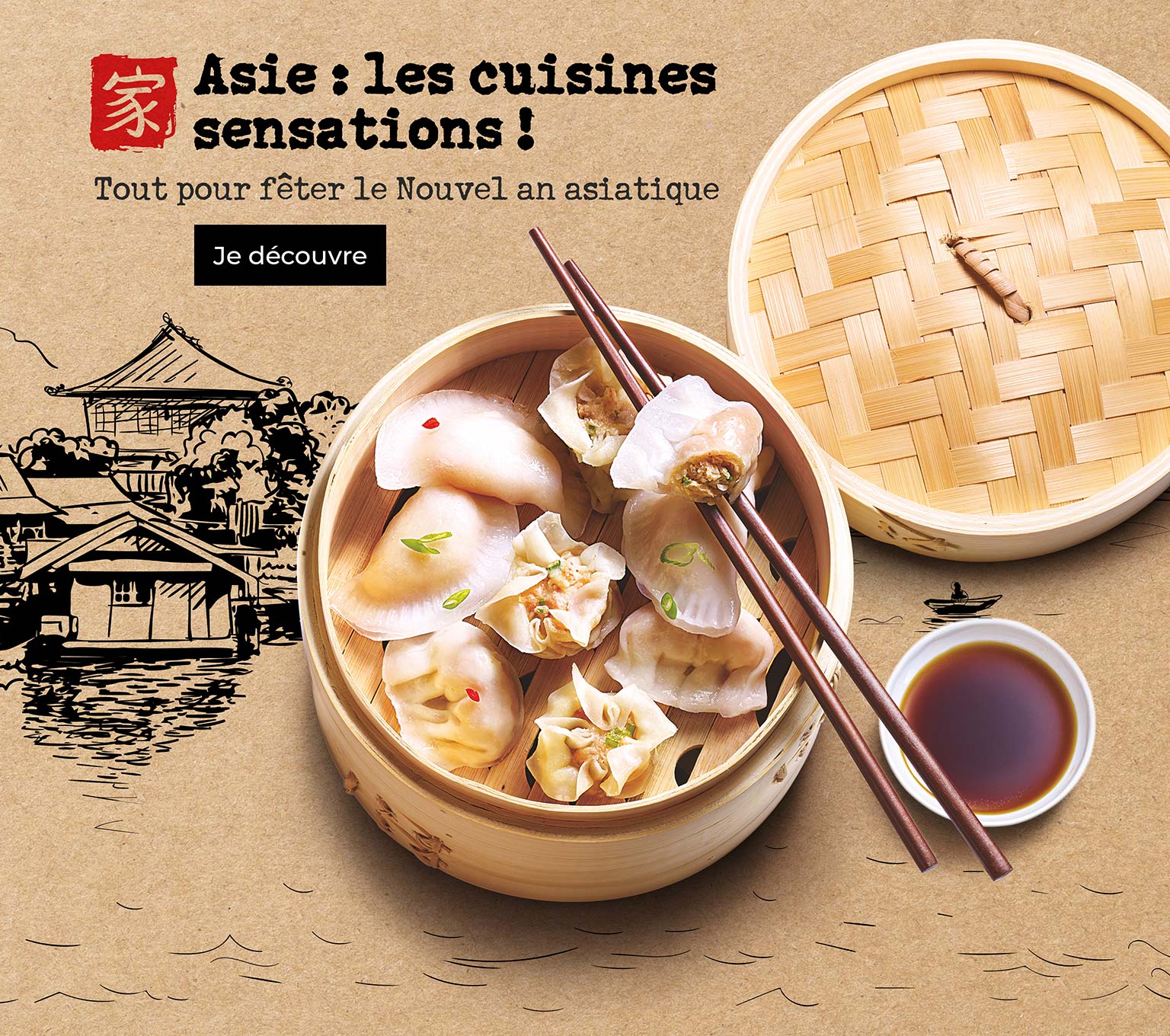 Asie : les cuisines sensations pour fêter le nouvel an asiatique avec la Maison Thiriet !