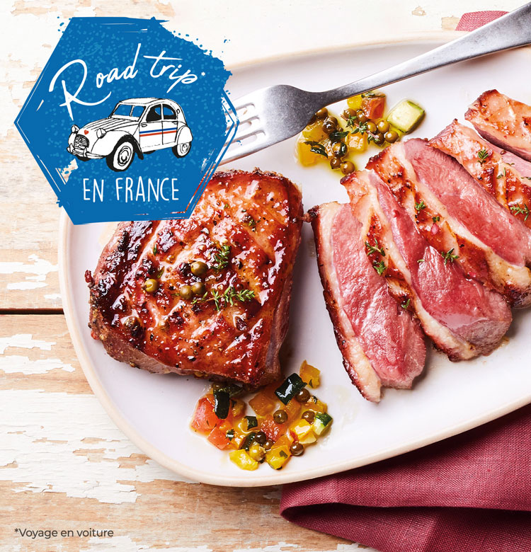 Retrouvez la sélection d'apéritifs et de plats cuisinés aux saveurs françaises de la Maison Thiriet