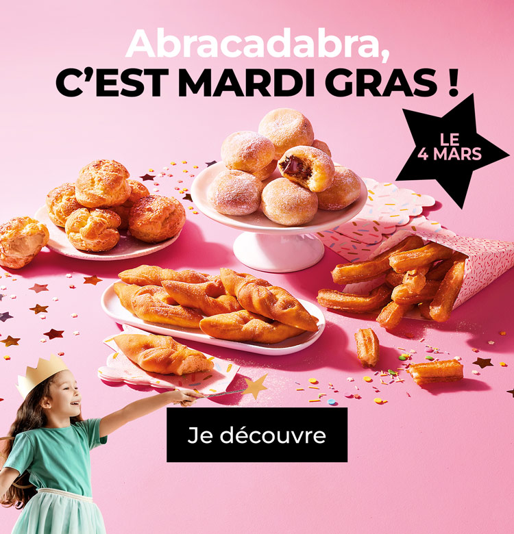 Mardi Gras sera magique avec notre sélection de délices sucrés parfaits pour ravir les petits et grands enfants !