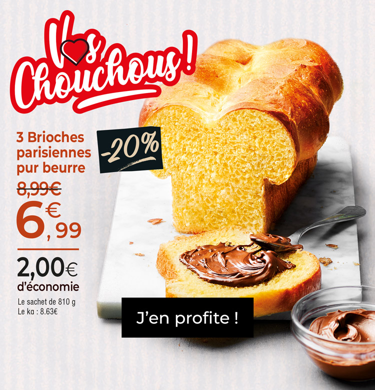 Mini croque-monsieur, pizza, brioche… Profitez de vos produits préférés de la Maison Thiriet en promotion !