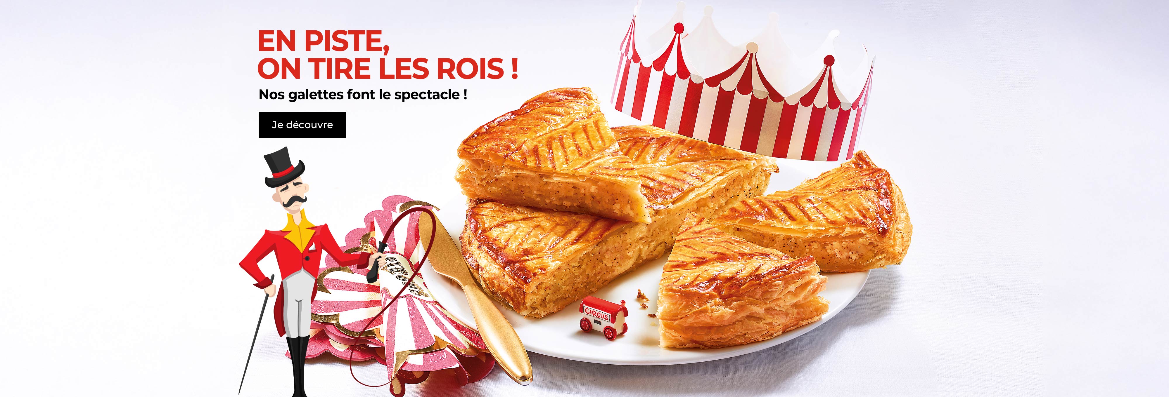 Découvrez notre sélection de galettes des rois et de brioches avec leurs fèves pour célébrer l’Épiphanie.