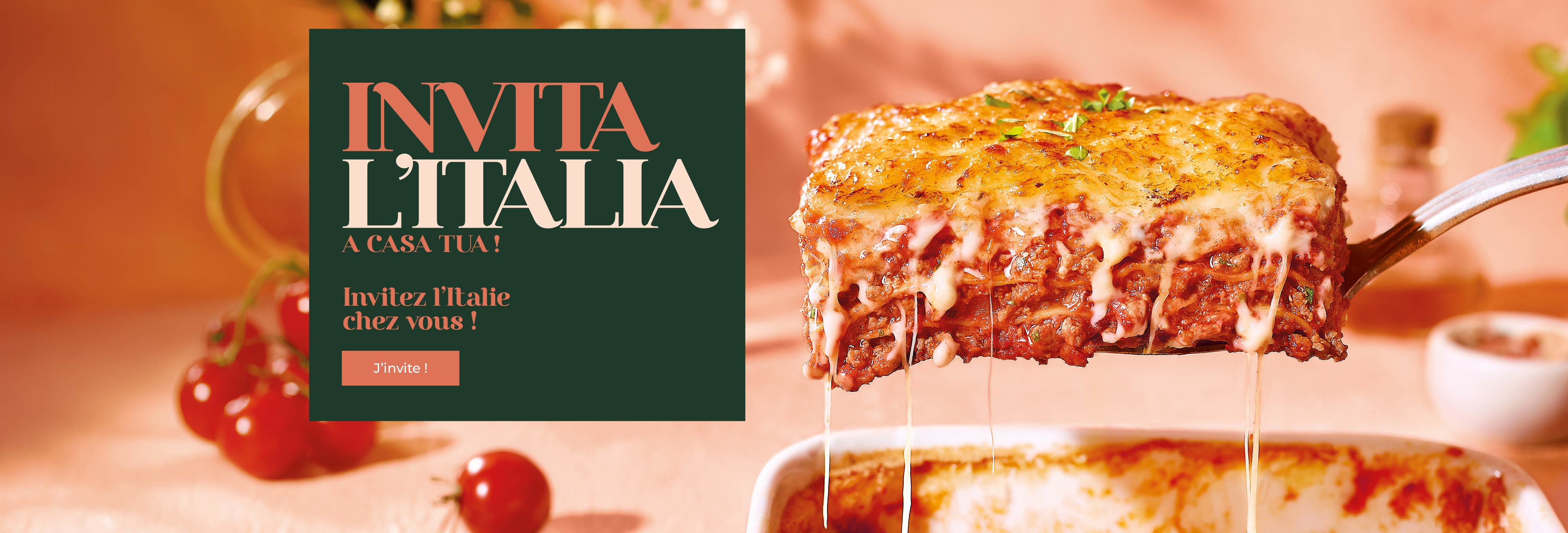 De l'apéritif au dessert, invitez l'Italie dans votre assiette avec la sélection de la Maison Thiriet