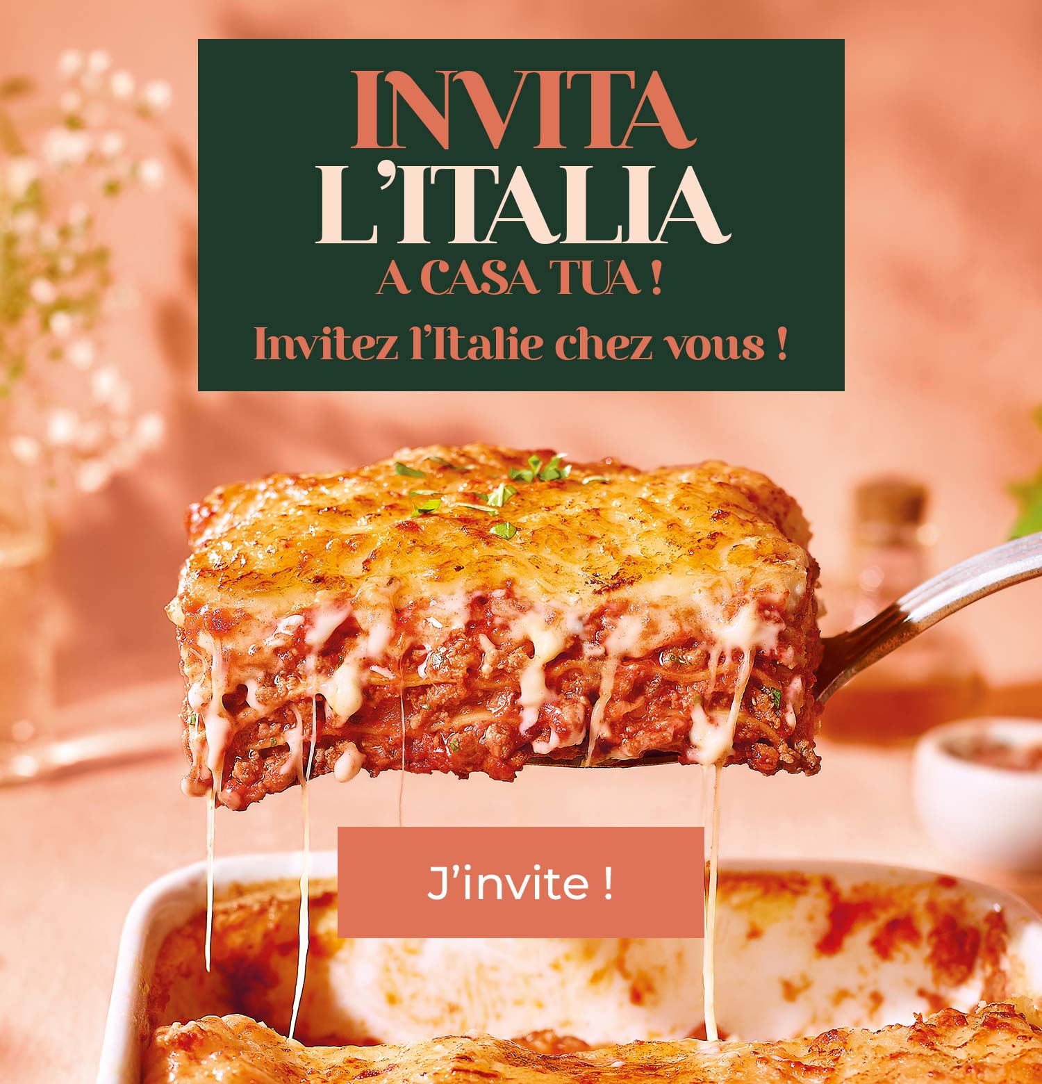 De l'apéritif au dessert, invitez l'Italie dans votre assiette avec la sélection de la Maison Thiriet