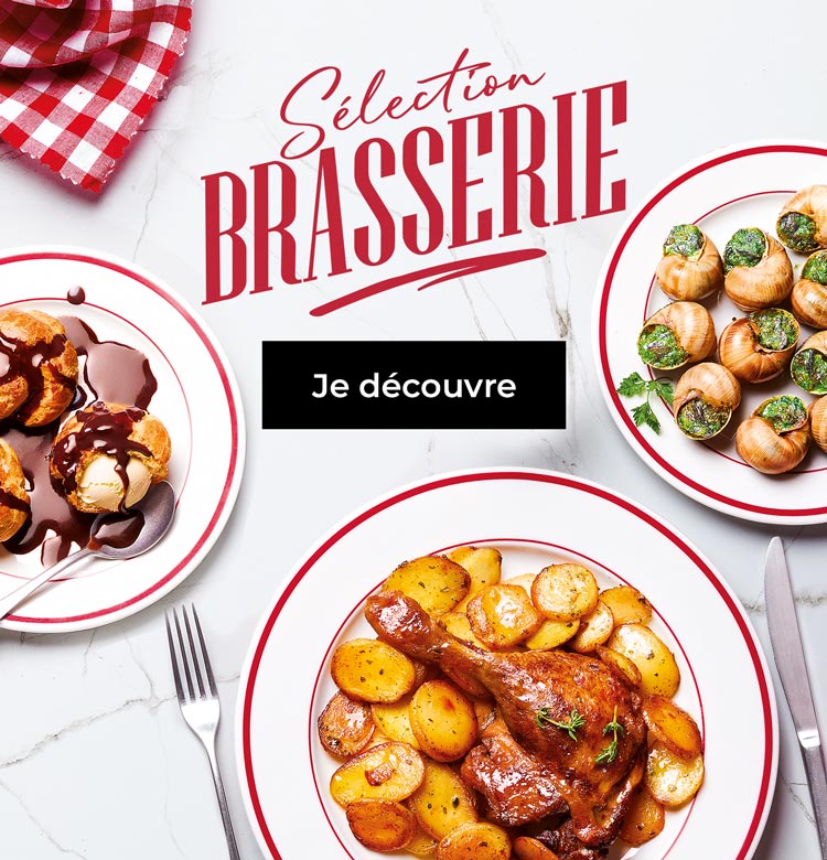 L’esprit brasserie s'invite dans vos assiettes avec notre sélection gourmande : escargots, choucroute, entrecôte, rognons