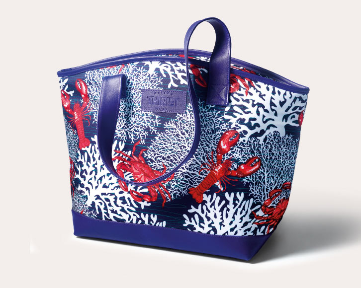 Boutique - Bagagerie - City bag isotherme Coraux crabes