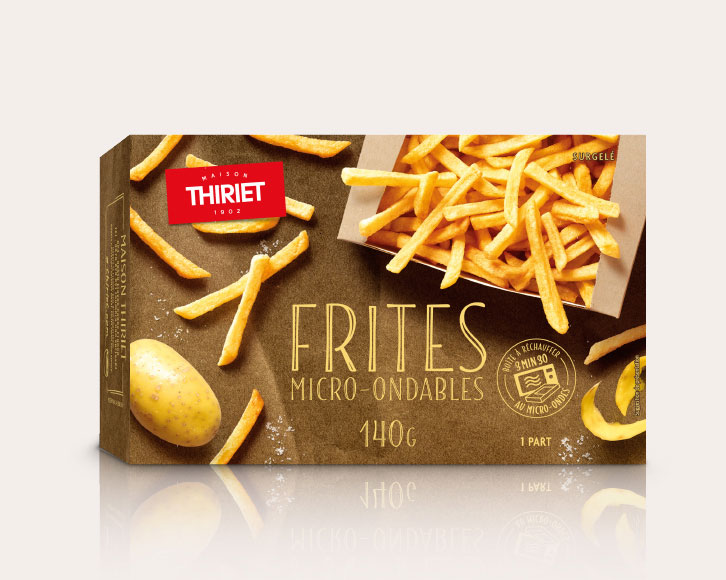 Pommes de terre, pâtes, céréales - Pommes de terre - Frites - Frites micro-ondables