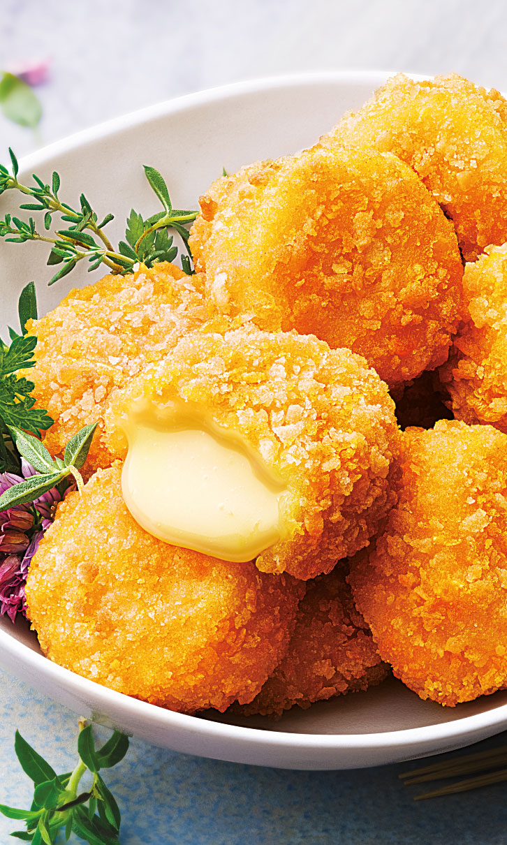 Apéritifs - Apéritifs chauds - Bouchées chaudes - Crousti'Camembert