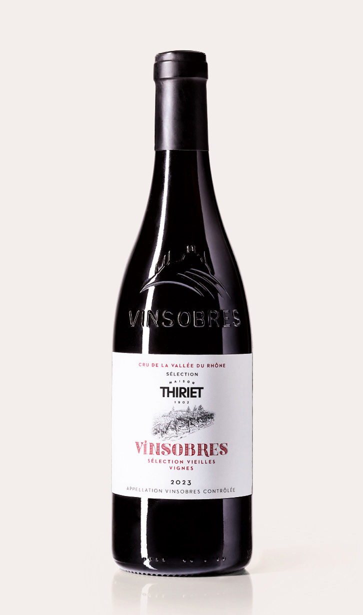 Epicerie Fine - Alcools - Vins rouges - Vinsobres - Cru de la vallée du Rhône 2023