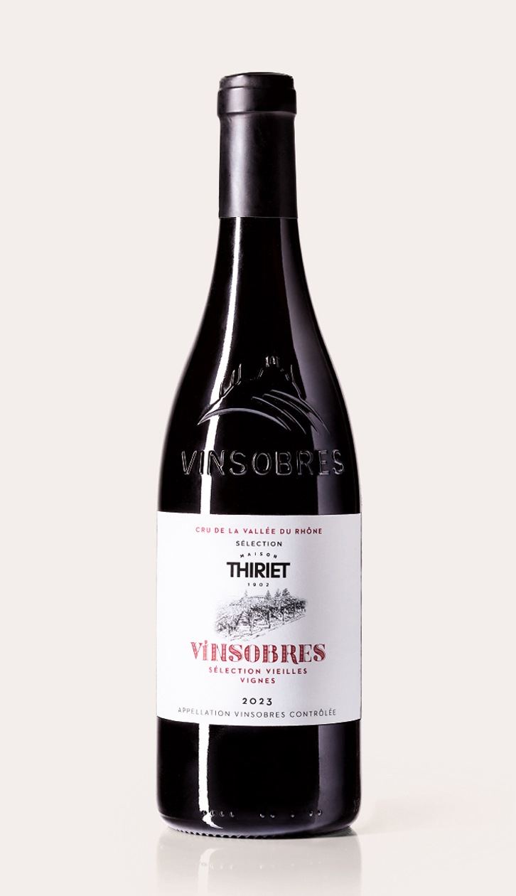 Epicerie Fine - Alcools - Vins rouges - Vinsobres - Cru de la vallée du Rhône 2023