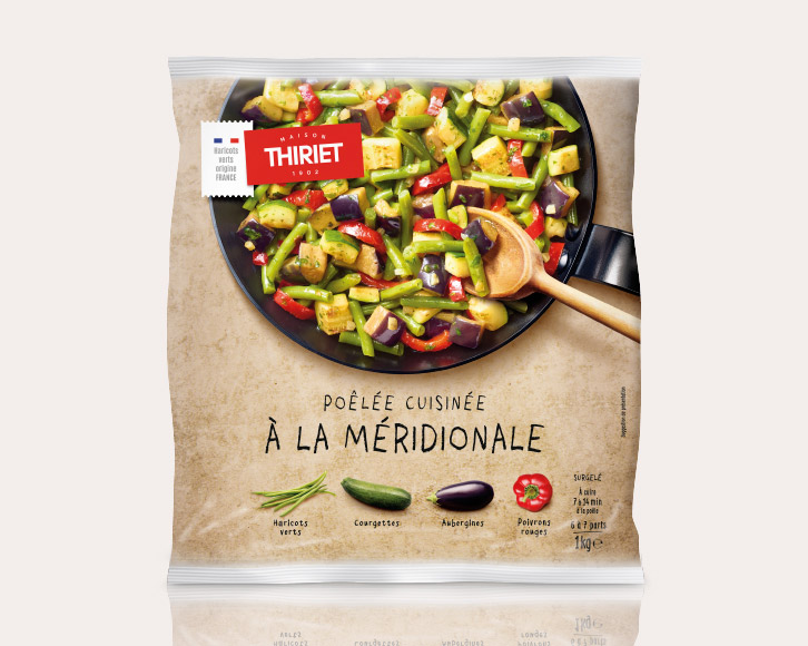 Légumes - Légumes cuisinés - Poêlées assaisonnées - Poêlée à la méridionale