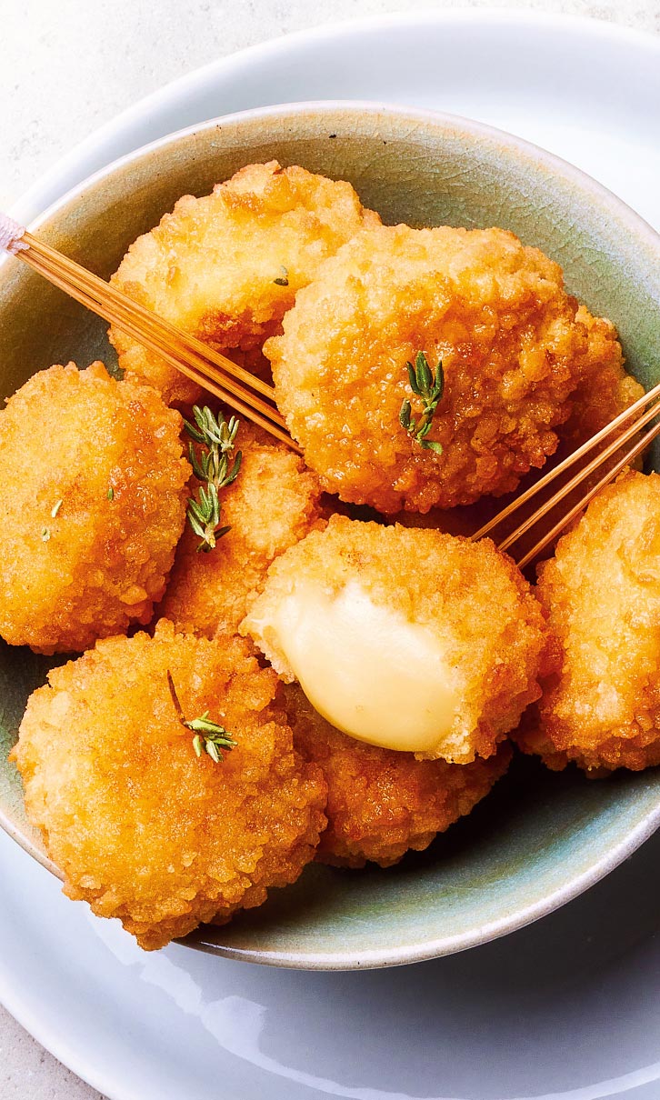 Apéritifs - Apéritifs chauds - Bouchées chaudes - Crousti'Reblochon