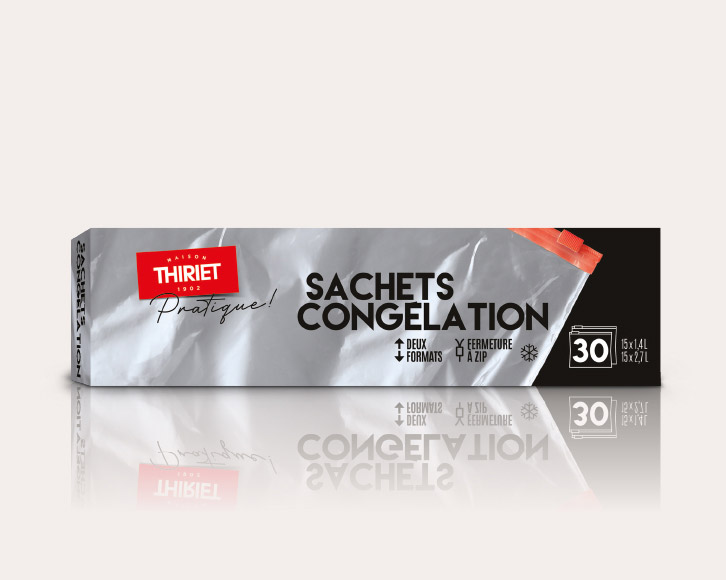 Boutique - Collection arts de la table - 30 Sachets congélation