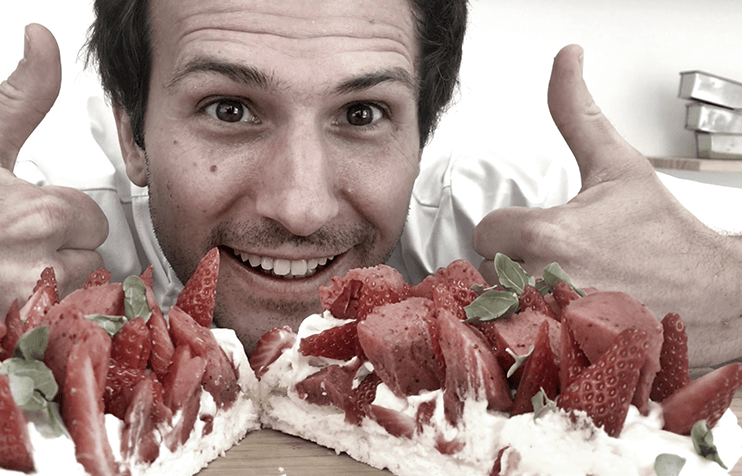 Le Pavlova aux fraises, une recette givrée !