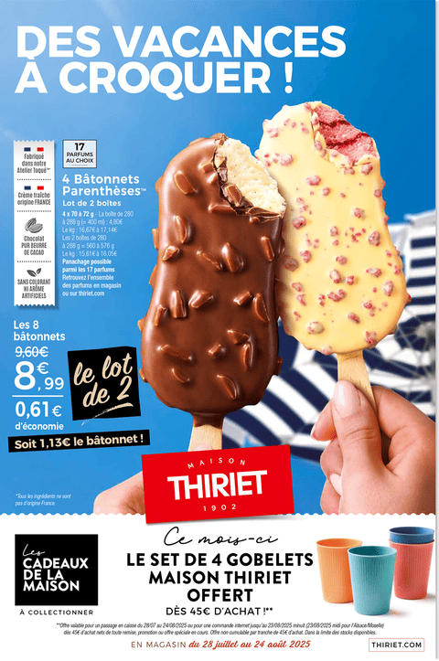 Magasins <br>Click&Collect et <br>consigne surgelée
