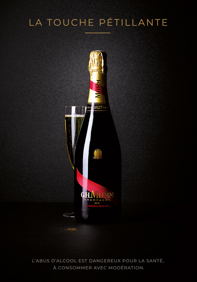 La touche pétillante de la Maison Thiriet pour accompagner votre repas !