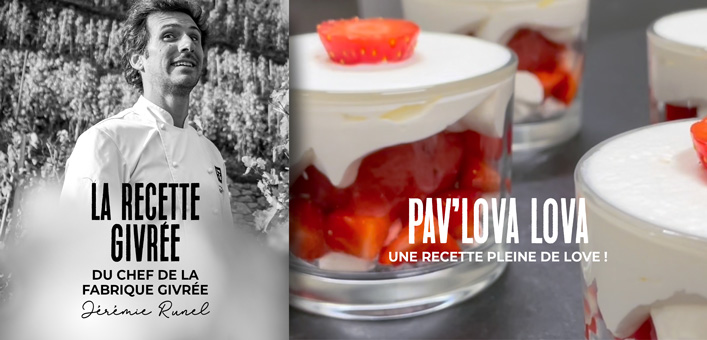 Le Pavlova'lova aux fraises, une recette pleine de love !