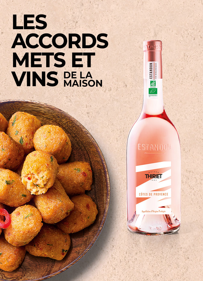 Explorez l'harmonie parfaite entre mets et vins, trouvez l'accord idéal pour chaque occasion avec notre rosé Côte de Provence