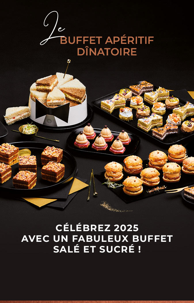 Composez votre buffet apéritif dinatoire pour le Nouvel An avec la sélection de produits de l'apéritif au dessert de la Maison Thiriet