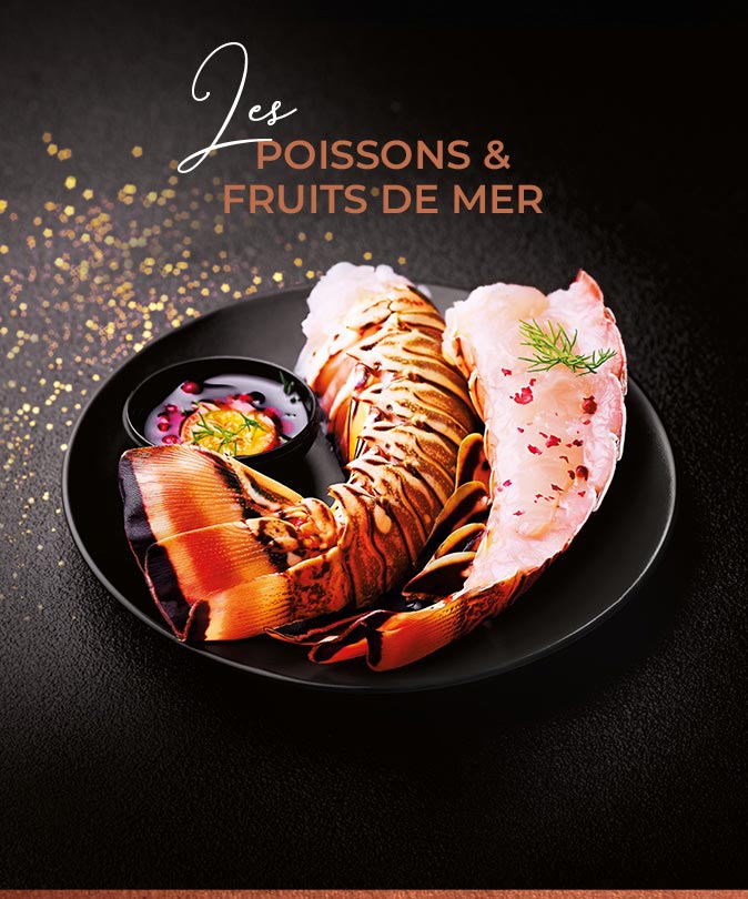 Retrouvez les poissons et les fruits de mer de la Maison Thiriet pour votre repas du Nouvel An