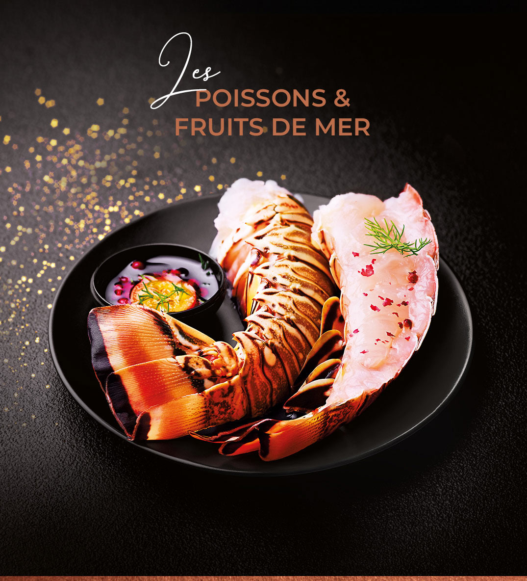 Retrouvez les poissons et les fruits de mer de la Maison Thiriet pour votre repas du Nouvel An