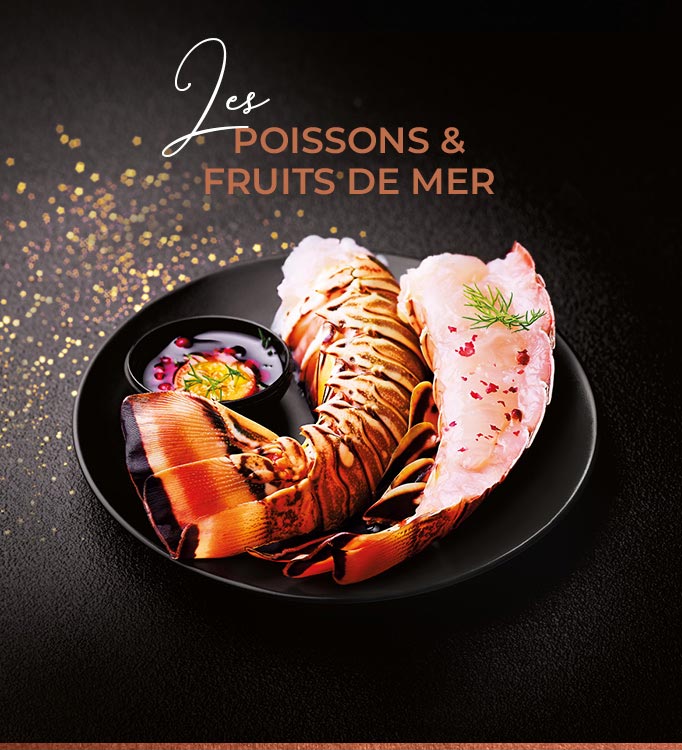 Retrouvez les poissons et les fruits de mer de la Maison Thiriet pour votre repas du Nouvel An