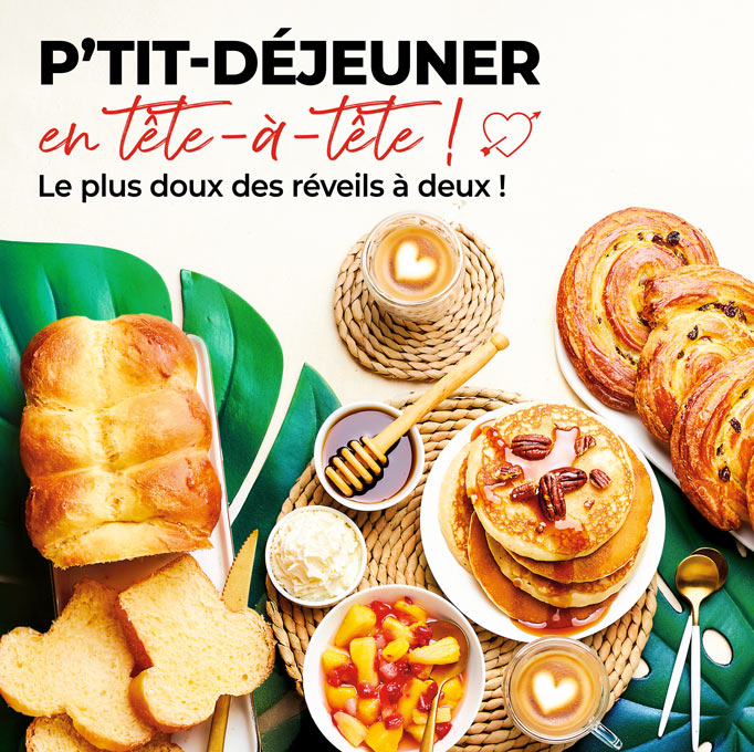 Offrez à votre moitié un petit-déjeuner romantique avec nos produits gourmands parfaits pour un moment délicieux à deux