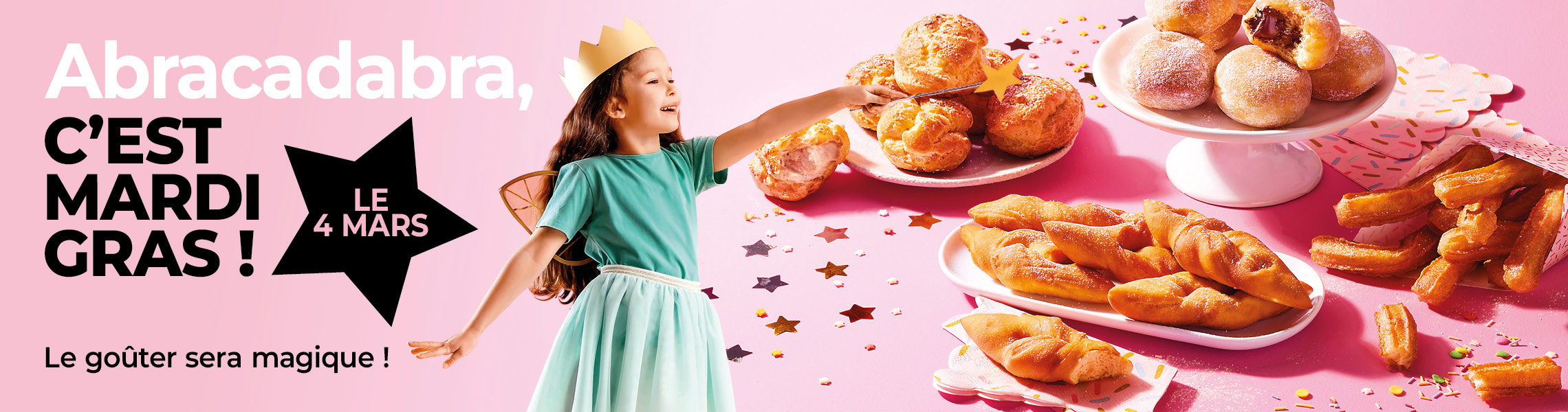 Mardi Gras sera magique avec notre sélection sucrée parfaite pour ravir les petits et grands enfants !