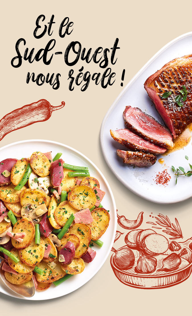 Profitez des saveurs du Sud-Ouest avec notre sélection de spécialités régionales