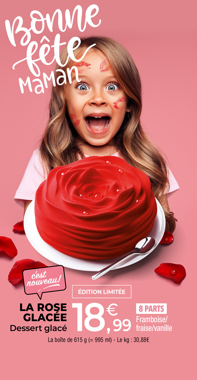 Célébrez la fête des Mères en découvrant notre sélection de desserts : rose glacée, macarons, entremets, tartes glacées et bien plus encore