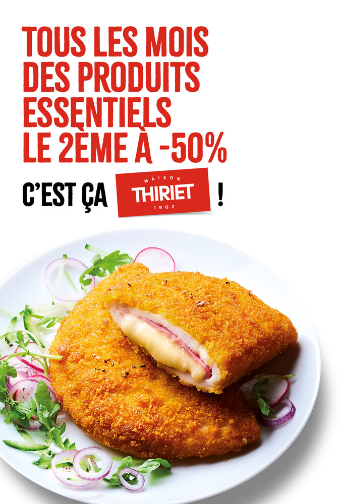 Profitez des Essentiels : le 2ème à -50% !