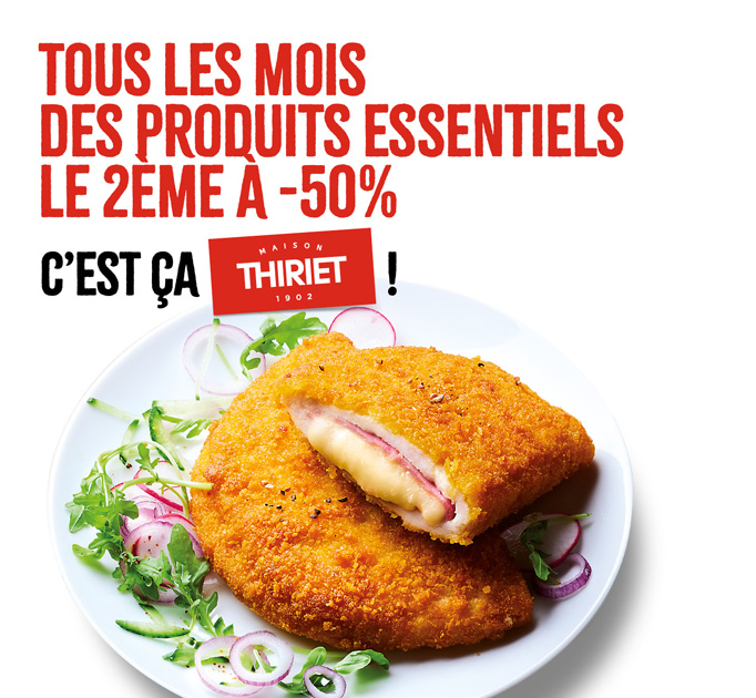 Profitez des Essentiels : le 2ème à -50% !