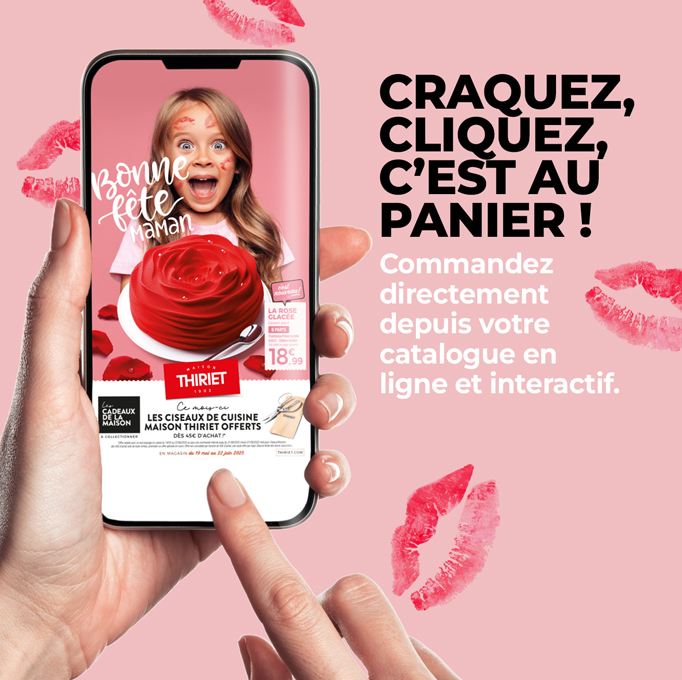 Consultez et commandez vos produits surgelés directement depuis le nouveau catalogue magasins de la Maison Thiriet du 19 mai au 22 juin 2025