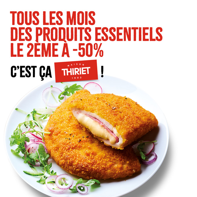 Profitez des Essentiels : le 2ème à -50% !
