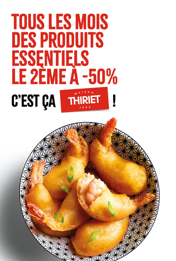 Profitez des Essentiels : le 2ème à -50% !