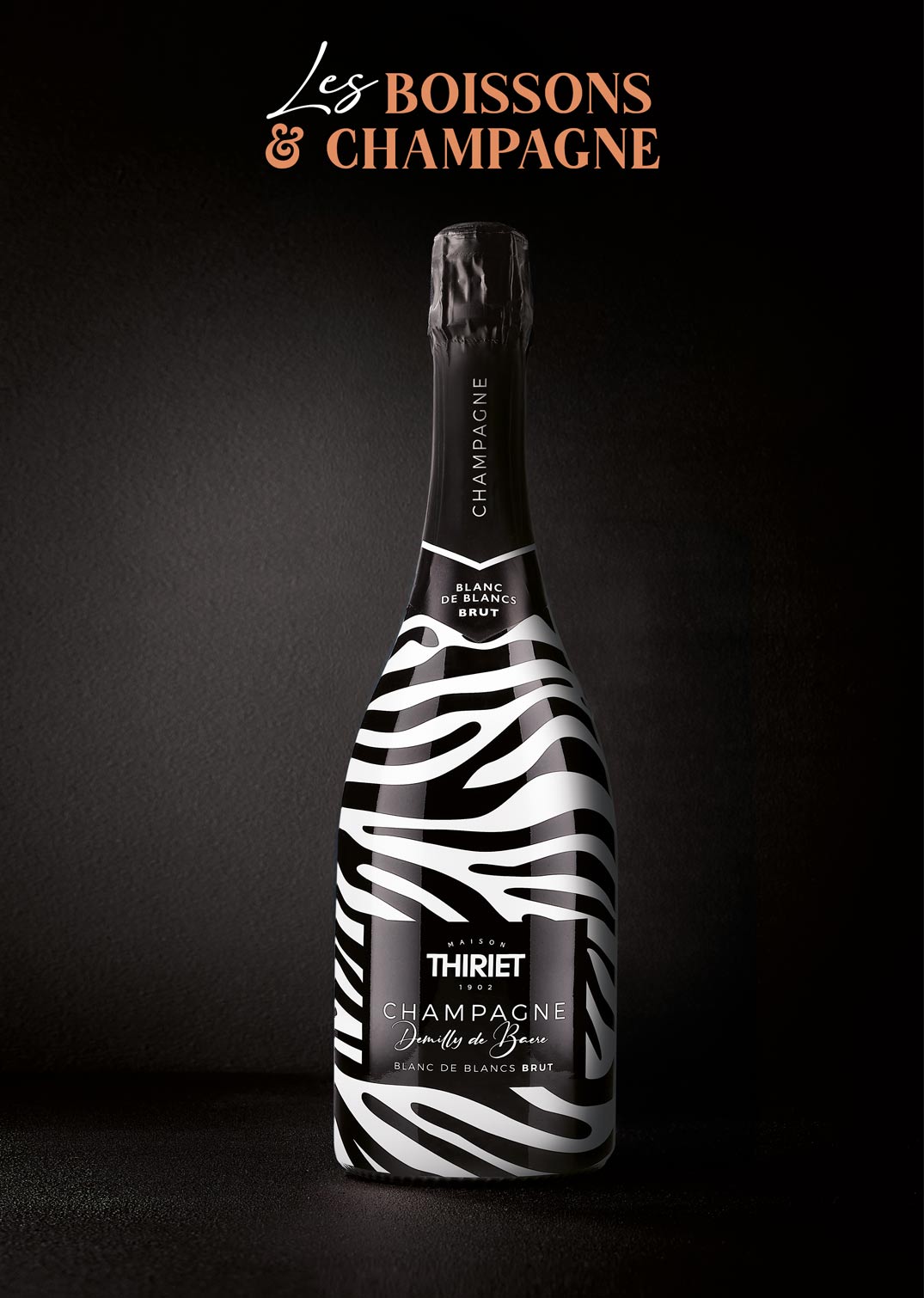 Retrouvez les vins, bières et champagne de la Maison Thiriet pour célébrer Noël