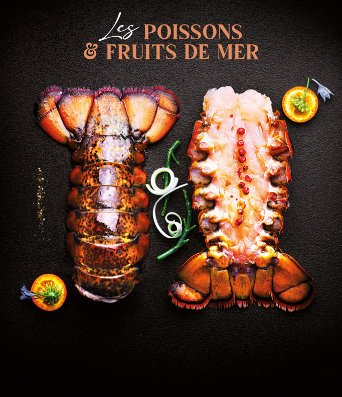 Retrouvez les poissons et les fruits de mer de la Maison Thiriet pour votre repas de Noël