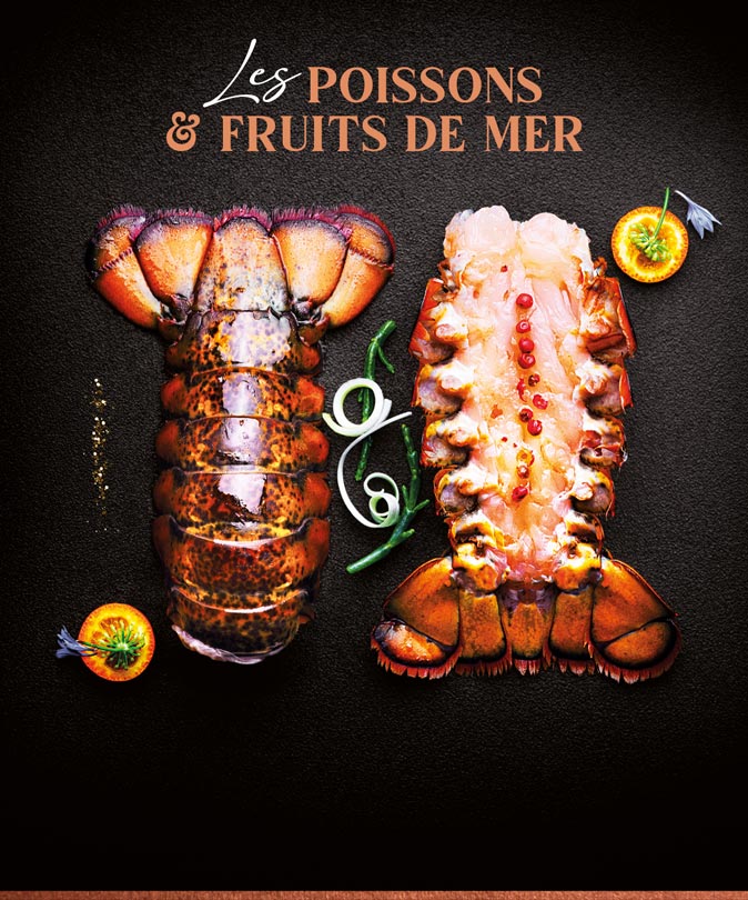 Retrouvez les poissons et les fruits de mer de la Maison Thiriet pour votre repas de Noël