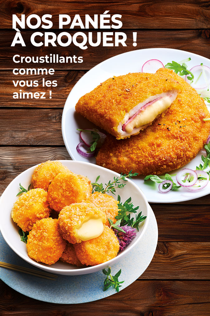 Régalez-vous avec les panés à croquer croustillants de la Maison Thiriet