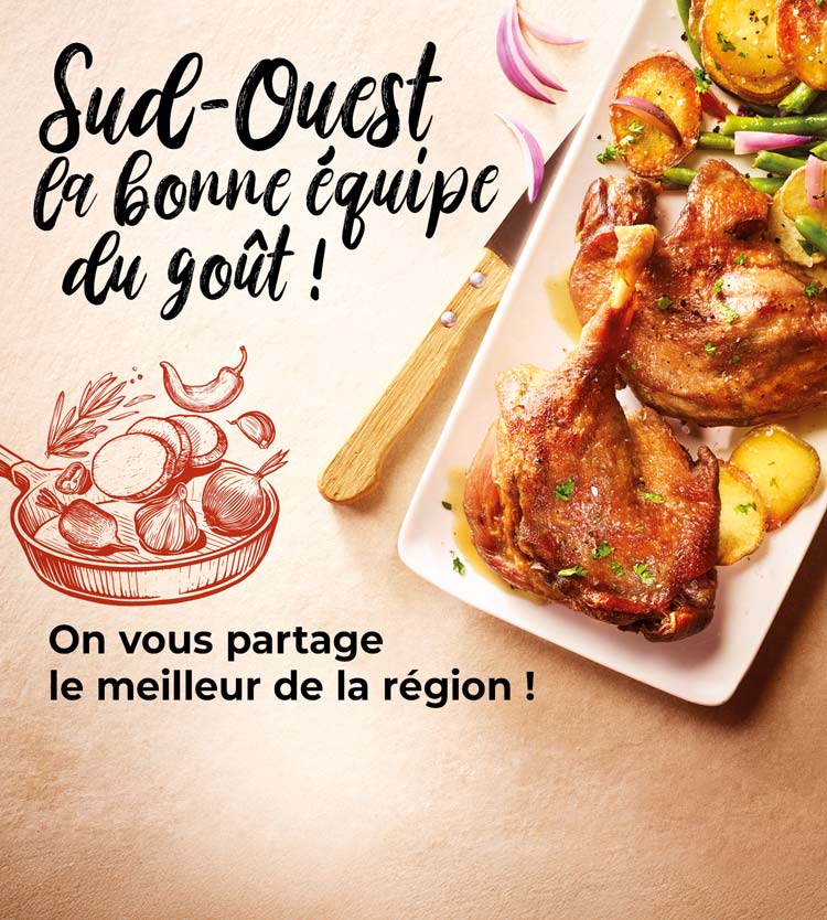 Profitez des saveurs du Sud-Ouest avec notre sélection de spécialités régionales