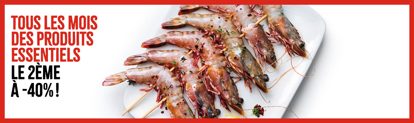 Profitez vite des Essentiels : le 2ème à -40%