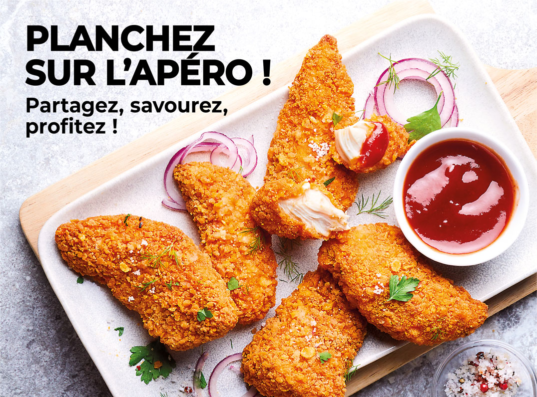 Découvrez la sélection de produits salés pour un apéritif prêt à déguster !