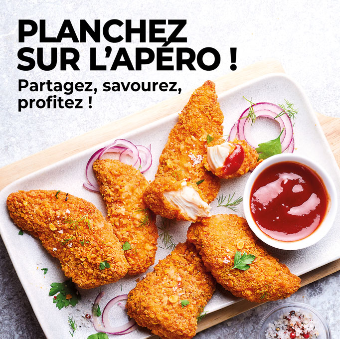 Découvrez la sélection de produits salés pour un apéritif prêt à déguster !