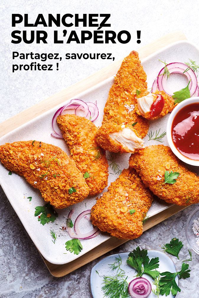 Découvrez la sélection de produits salés pour un apéritif prêt à déguster !