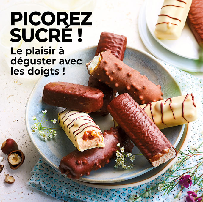 À partager ou à savourer seul, découvrez nos douceurs sucrées de la Maison Thiriet