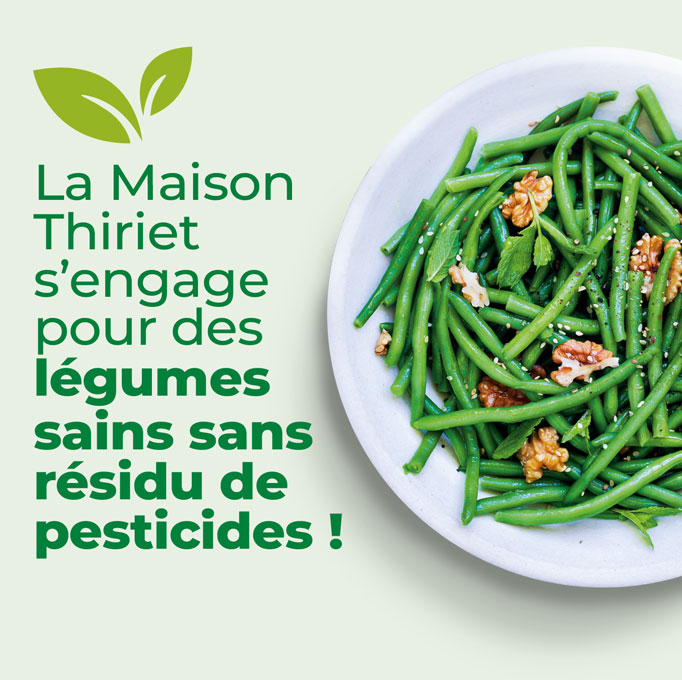 Découvrez la sélection de légumes cultivés sans résidu de pesticides