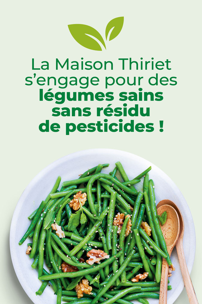 Découvrez la sélection de légumes cultivés sans résidu de pesticides