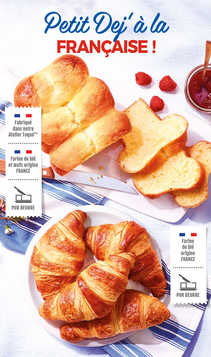 Briochettes, croissants, petits pains, moricettes… Savourez un petit-déjeuner à la française en découvrant la sélection de la Maison Thiriet